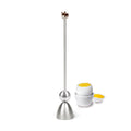 Clack Ei-Opener Hert│TAKE2-Design│art. 99004/24│voorkant met gekookt ei op achtergrond