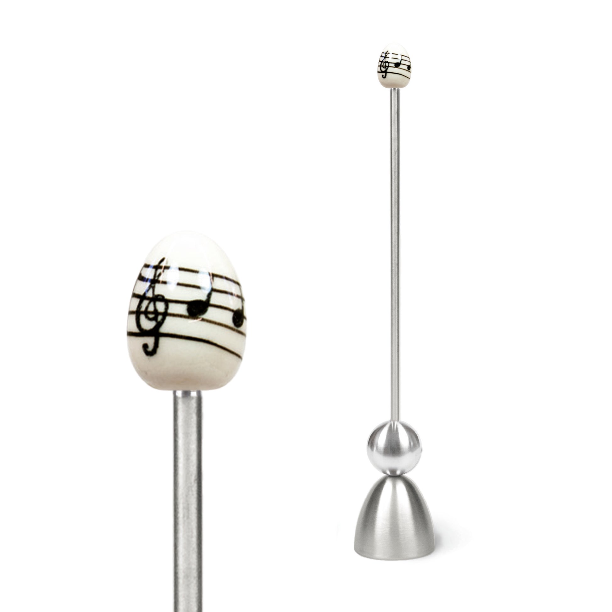 Clack Ei-Opener Keramisch Ei Muziek│Take2-Design│art. 99004/28│vooraanzicht met close-up
