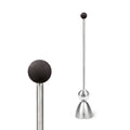 Clack Ei-Opener Zwarte Bal Siliconen│Take2-Design│art. 99001│vooraanzicht met close-up