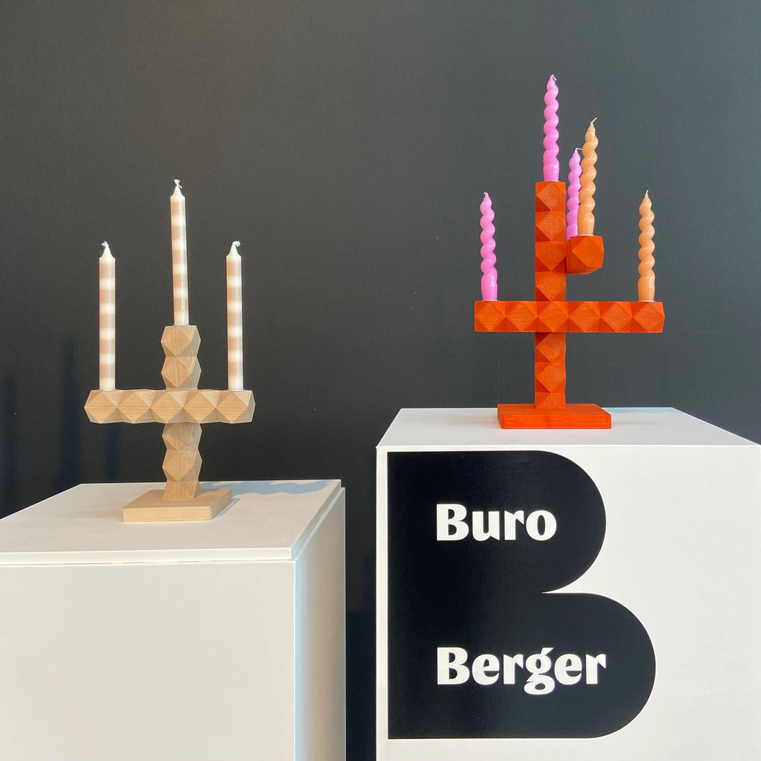 Clean Cut 5 Kandelaar│Bertjan Pot│Buro Berger│art. BJ001-04│voorkant schuin