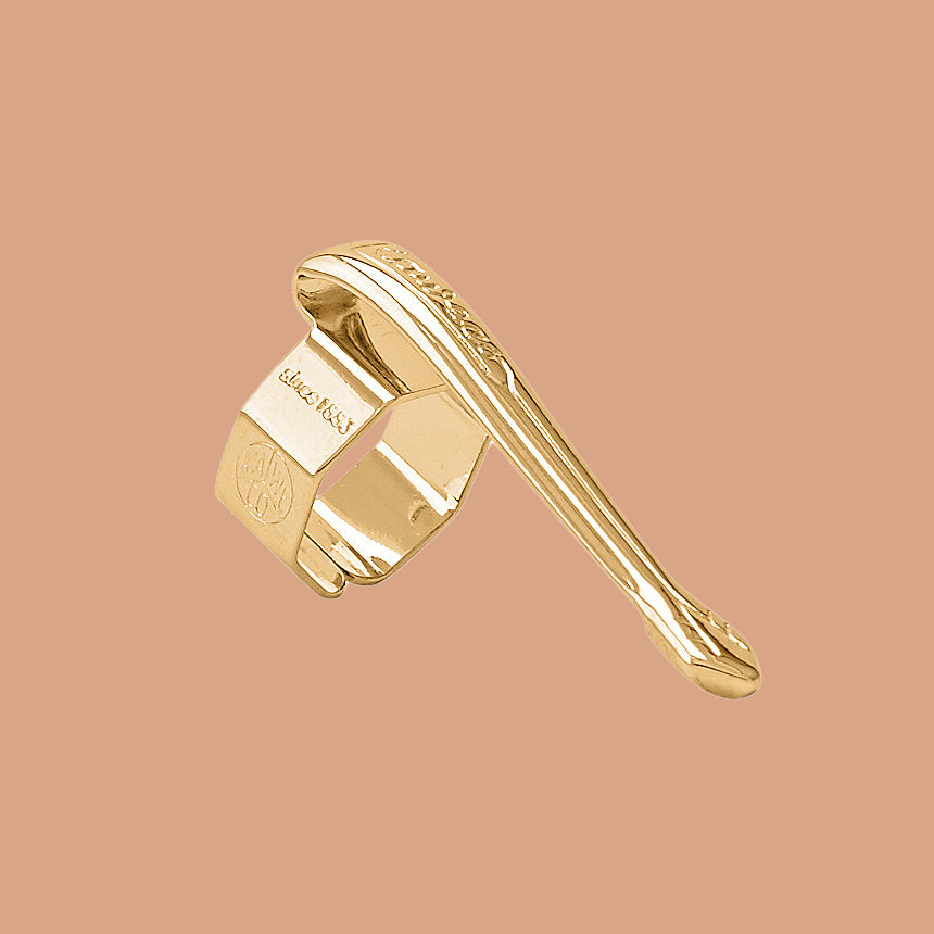 Kaweco Retro Pen Clip Goud SPORT Series│art. 1510720│vooraanzicht met witte achtergrond