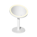 Como Kosmetische Spiegel Wit│Oplaadbare Verlichting│Villeroy & Boch│art. 97031│met spiegel omhoog gekanteld