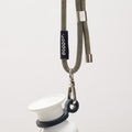 Dopper Cord Sandy Black│art. 7405│met thermosfles hangend aan koord