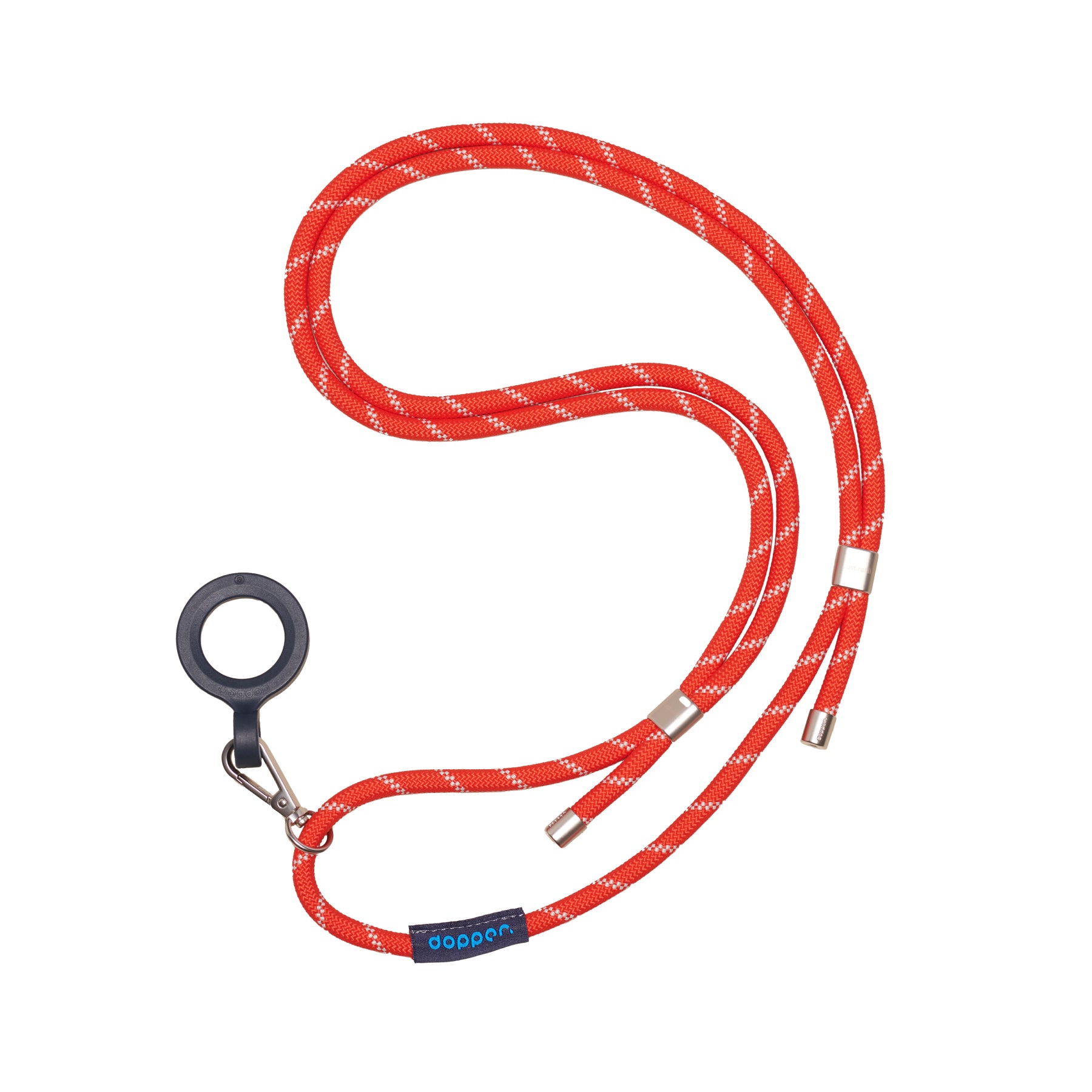Dopper Cord Silver Red│art. 7443│bovenaanzicht liggend