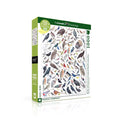 Puzzel The Cornell Lab of Ornitology│Birds of Eastern/Central North America│New York Puzzle Company│1000 pcs│art. NPZCB1836│voorkant schuin met witte achtergrond