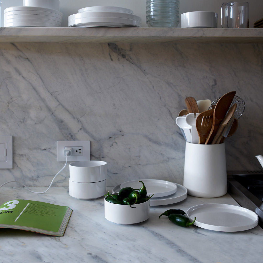 Heller Max 1 Dinnerware 25 DLG│art. 100-01-25│voorkant schuin met witte achtergrond