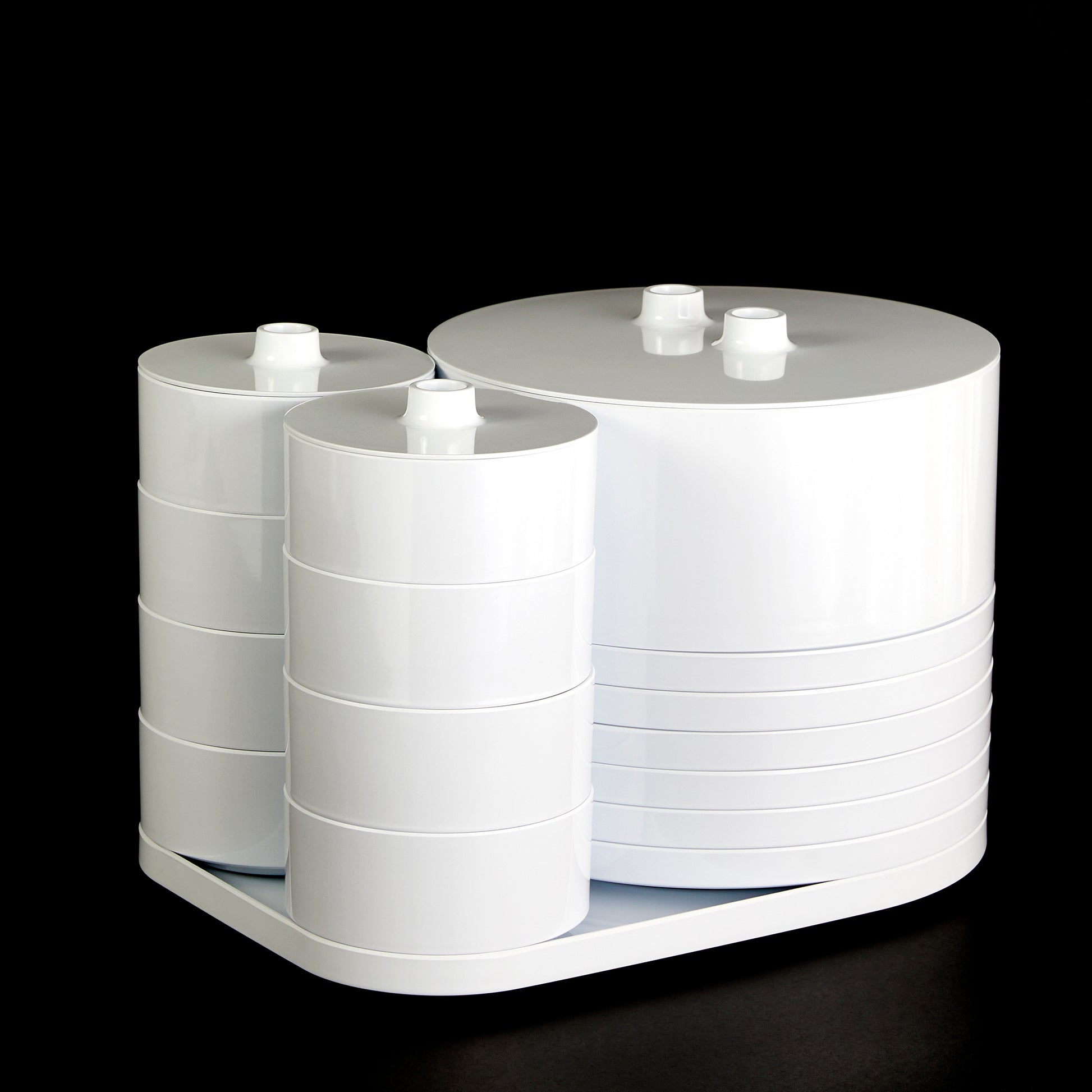 Heller Max 1 Dinnerware 25 DLG│art. 100-01-25│voorkant schuin met zwarte achtergrond