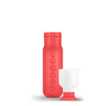 Dopper Original Coral Splash│Waterfles 450ml│art. 5197│voorkant met losse dop als beker