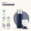 Dopper Insulated X-Large Breaker Blue│Thermosfles 1L│art. 5661│eigenschappen