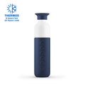 Dopper Insulated Breaker Blue│Thermosfles 350ml│art. 3414│vooraanzicht met Thermos logo