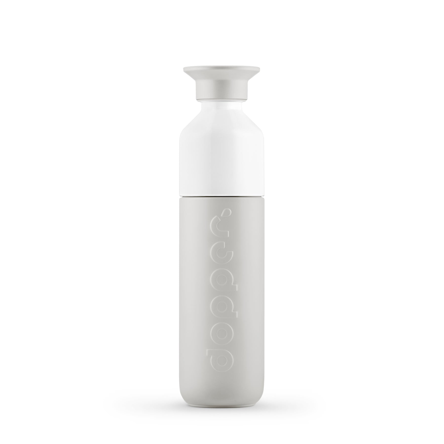 Dopper Insulated Small 350ml Gentle Grey│Thermosfles│art. 5319│vooraanzicht met witte achtergrond