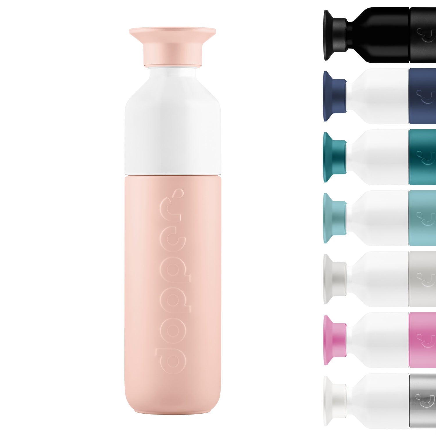 Dopper Insulated Large Pebble Peach│Thermosfles 580 ml│art. 6866│alle kleuren
