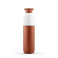Dopper Insulated Small Terracotta Tide│Thermosfles 350ml Bruin│art. 3407│voorkant met witte achtergrond