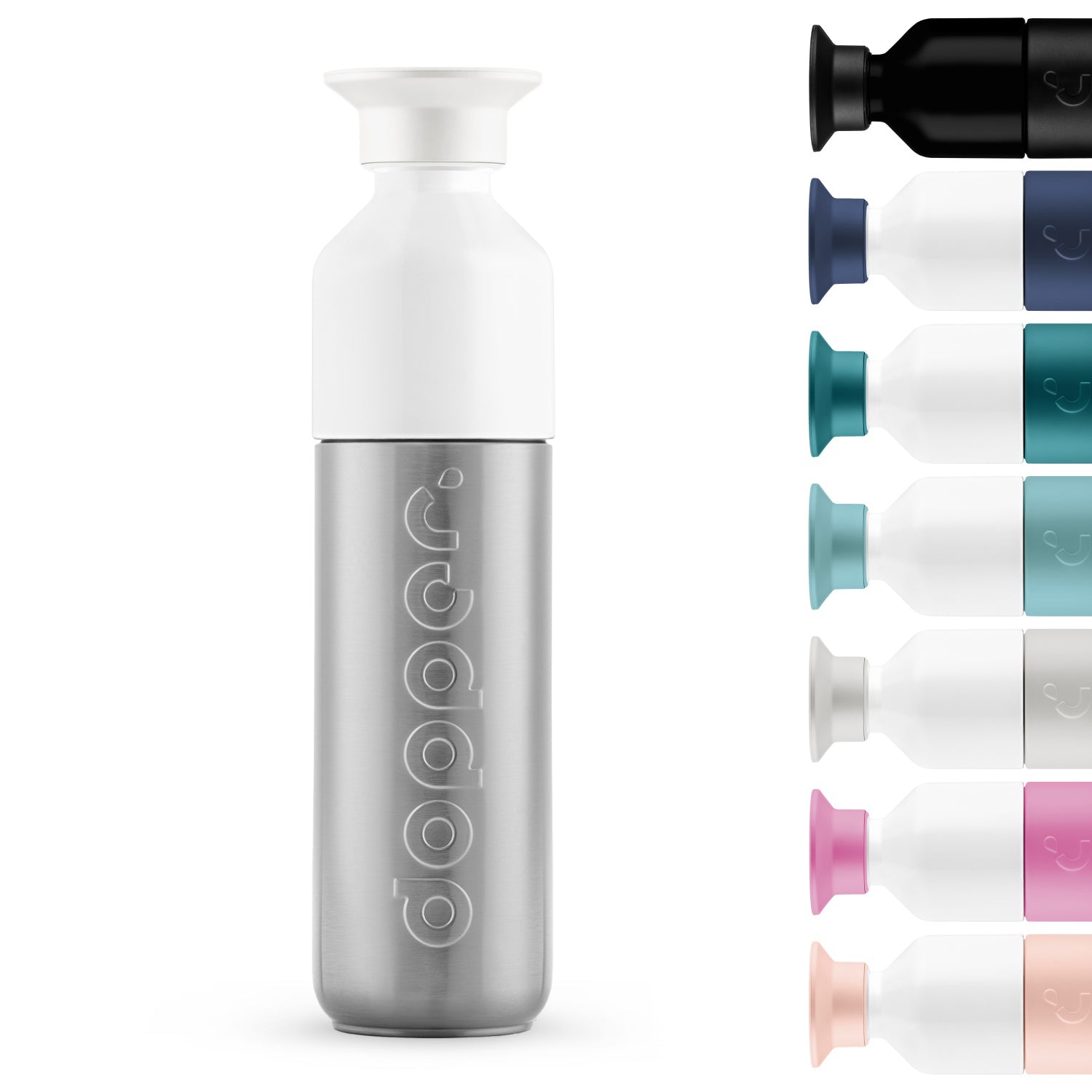 Dopper Insulated large Silver│Thermosfles 580ml│art. 7160│alle kleuren