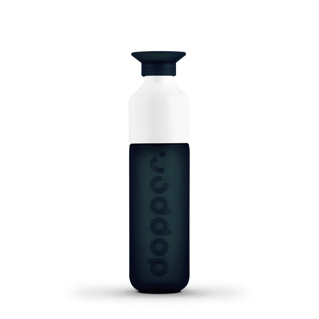 Dopper Original Dark Spring│Waterfles 450ml Blauw│art. 3803│voorkant met witte achtergrond