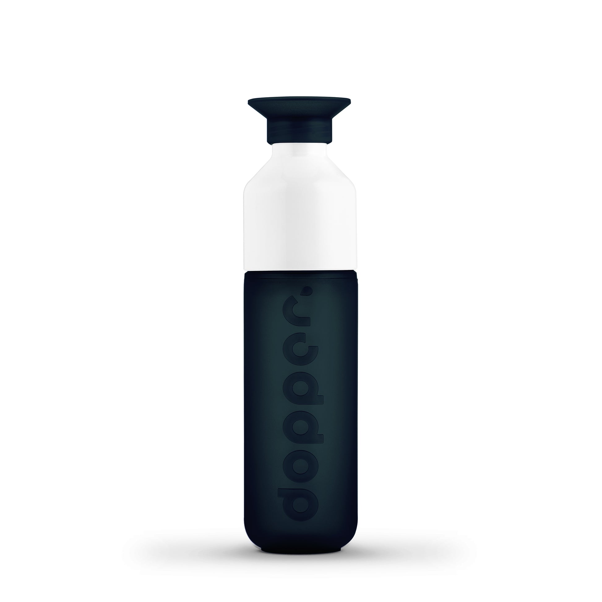 Dopper Original Dark Spring│Waterfles 450ml Blauw│art. 3803│voorkant met witte achtergrond
