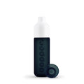 Dopper Original Dark Spring│Waterfles 450ml Blauw│art. 3803│voorkant met losse dop naast fles
