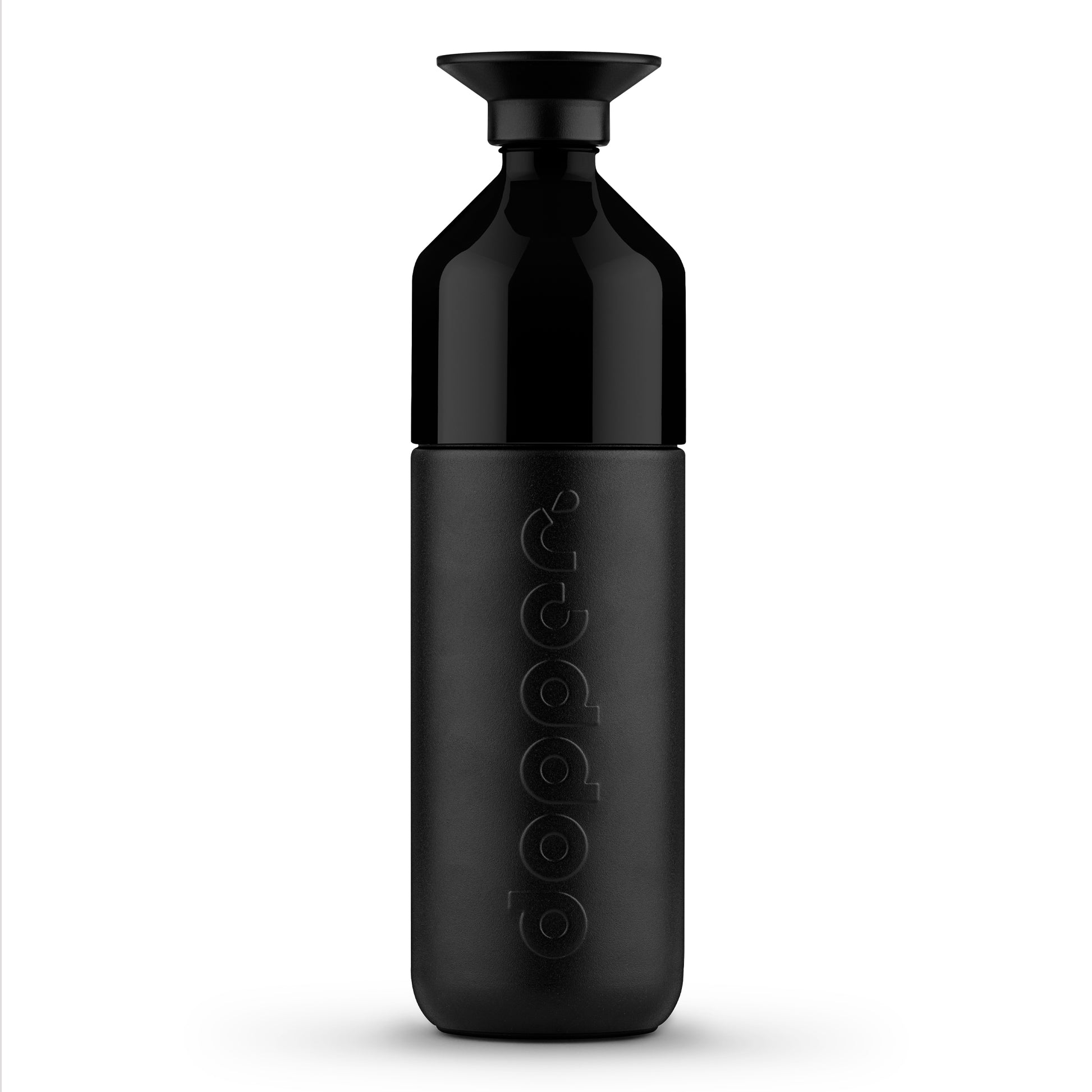 Dopper Insulated 1L Blazing Black│art. 5654│voorkant met wittte achtergrond