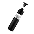 Dopper Insulated 1L Blazing Black│art. 5654│losse onderdelen zwevend oven elkaar