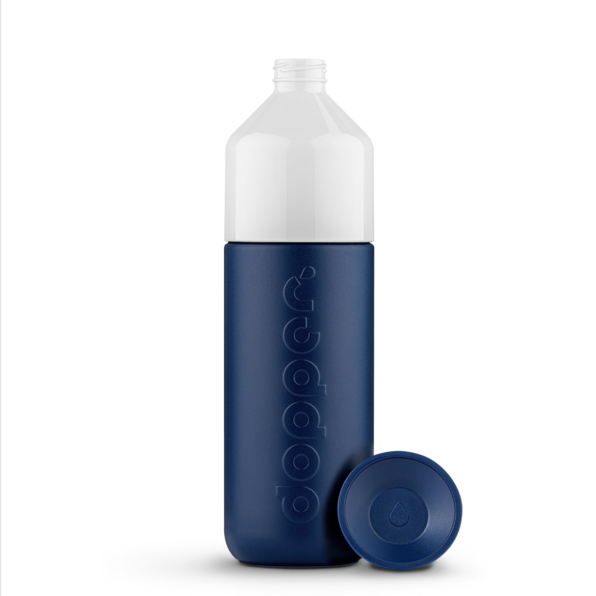 Dopper Insulated X-Large Breaker Blue│Thermosfles 1L│art. 5661│met dop naast fles