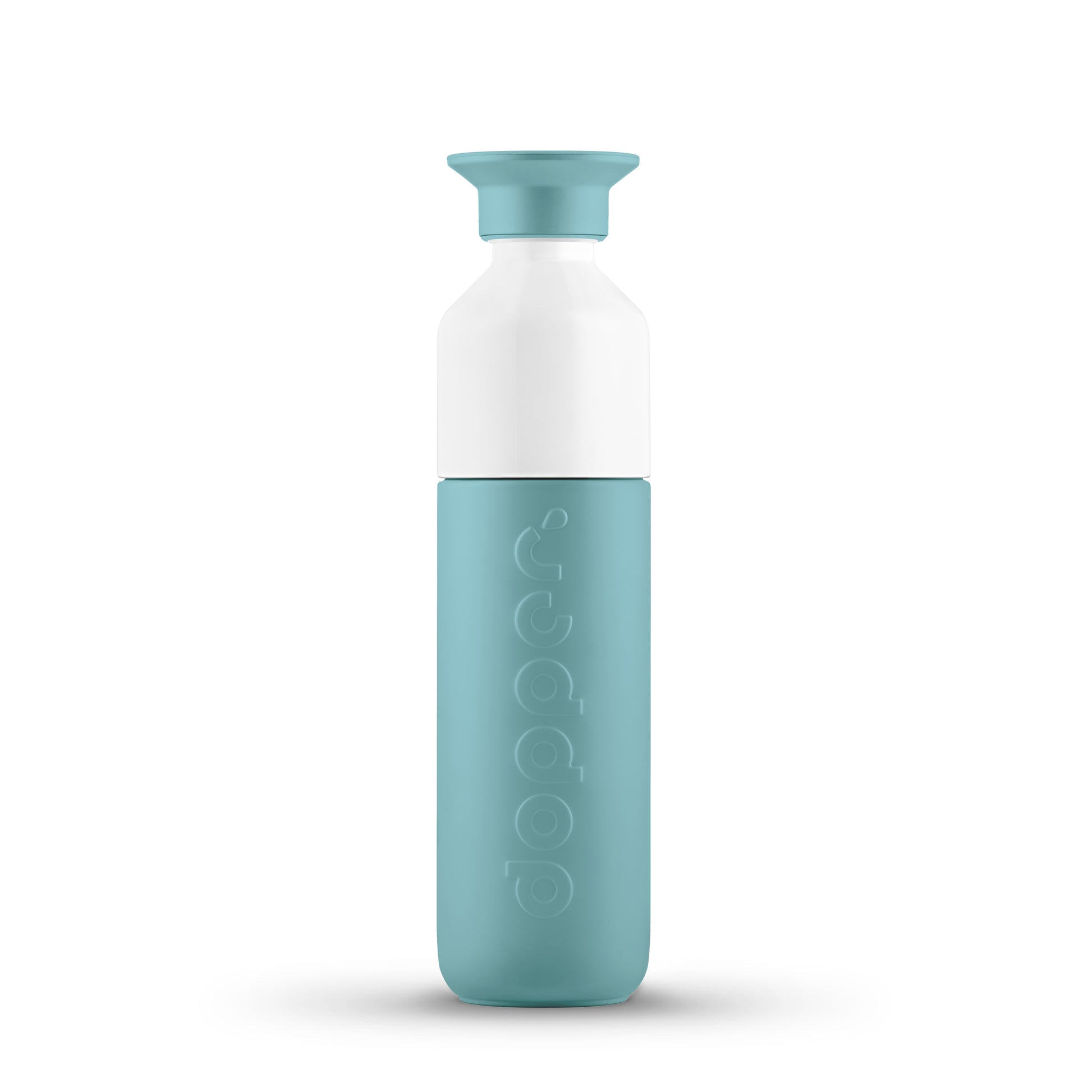 Dopper Insulated Small Bottlenose Blue│Thermosfles 350ml blauw│art. 5296│voorkant met witte achtergrond