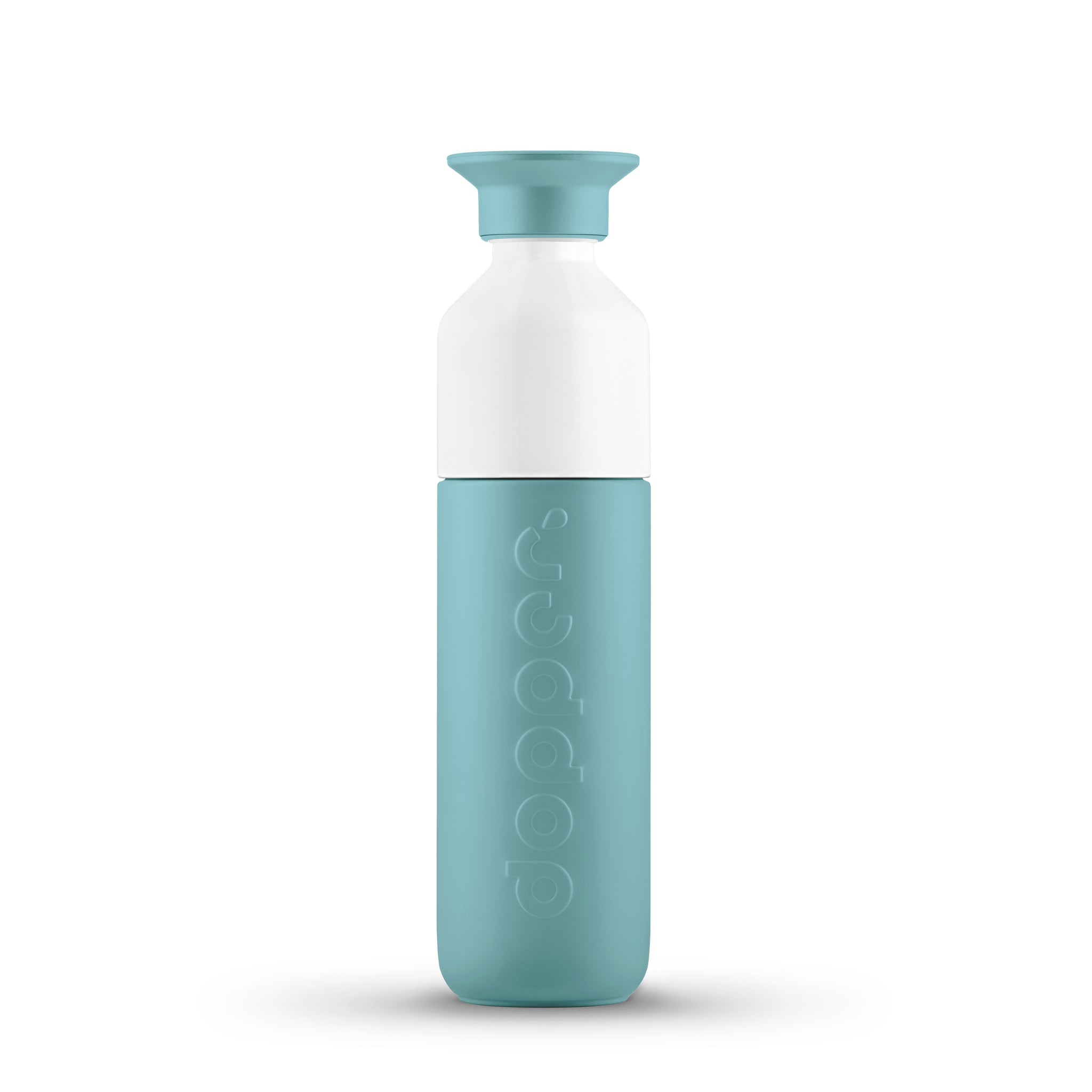 Dopper Insulated Small Bottlenose Blue│Thermosfles 350ml blauw│art. 5296│voorkant met witte achtergrond