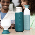 Dopper Insulated Small Bottlenose Blue│Thermosfles 350ml blauw│art. 5296│samen met green lagoon large