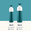 Dopper Insulated Large Green Lagoon│Thermosfles 580ml│art. 5236│afmeting en gewicht