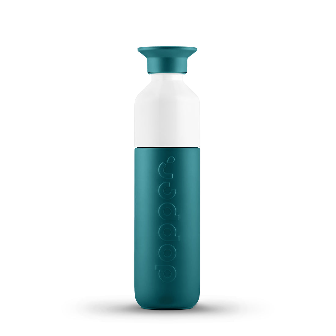Dopper Insulated Small Green Lagoon│Thermosfles 350ml Groen│art. 5333│voorkant met witte achtergrond