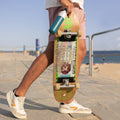 Dopper Insulated Small Green Lagoon│Thermosfles 350ml Groen│art. 5333│in hand van skater met board