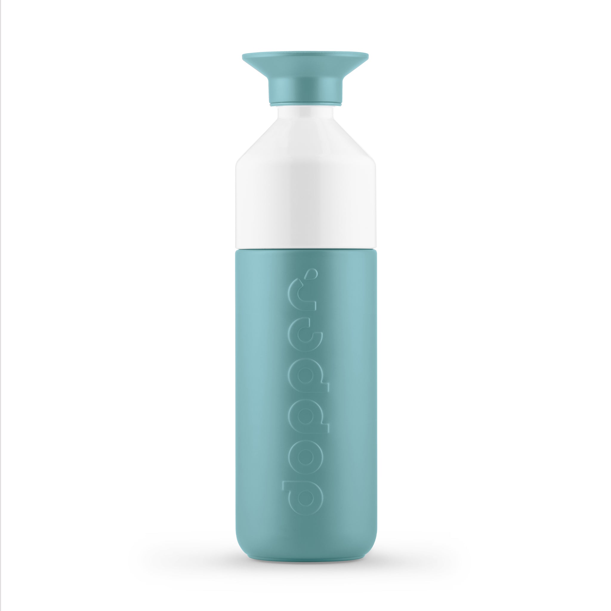 Dopper Insulated Large Bottlenose Blue│Thermosfles 580ml Blauw│art. 5289│voorkant met witte achtergrond