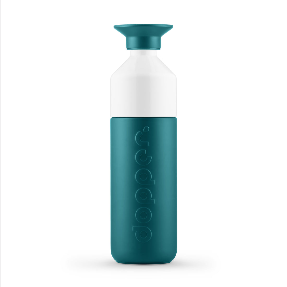 Dopper Insulated Large Green Lagoon│Thermosfles 580ml groen│art. 5236│voorkant met witte achtergrond