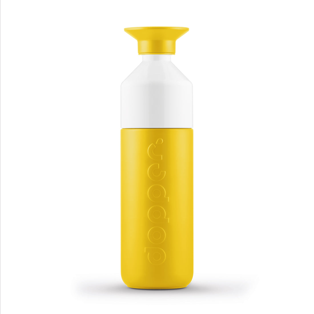 Dopper Insulated Lemon Crush│Thermosfles 580ml Geel│art. 4459│voorkant met witte achergrond