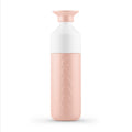 Dopper Insulated Large Pebble Peach│Thermosfles 580 ml│art. 6866│vooraanzicht met witte achtergrond