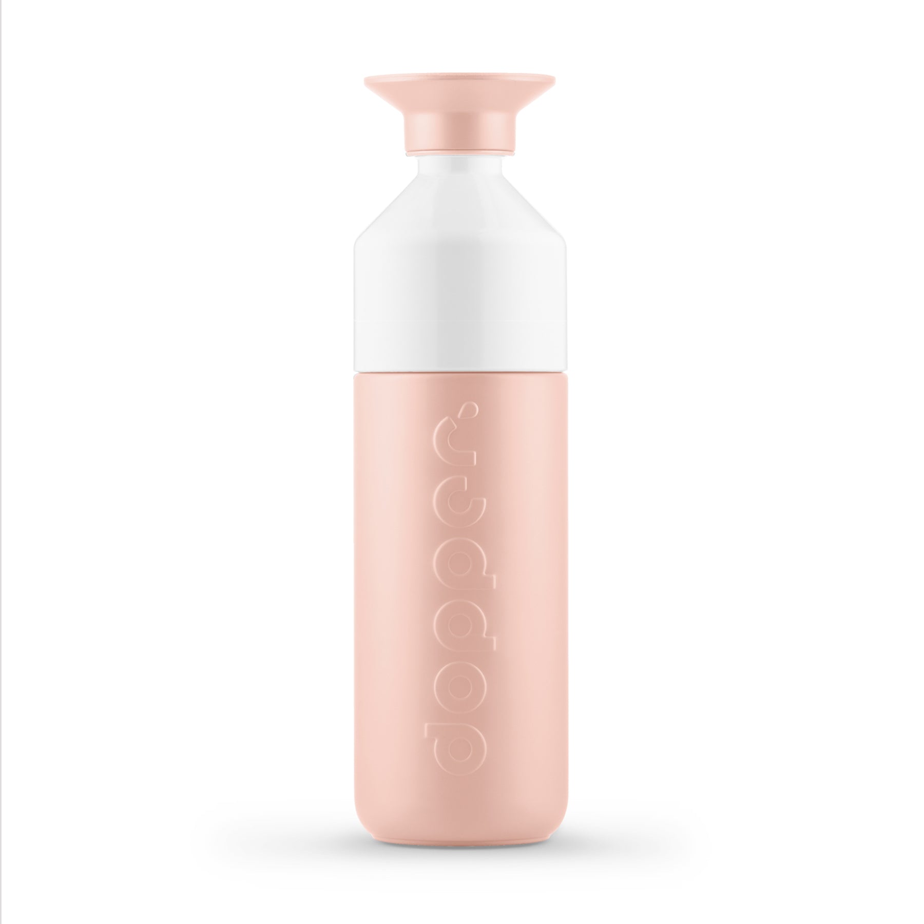 Dopper Insulated Large Pebble Peach│Thermosfles 580 ml│art. 6866│vooraanzicht met witte achtergrond