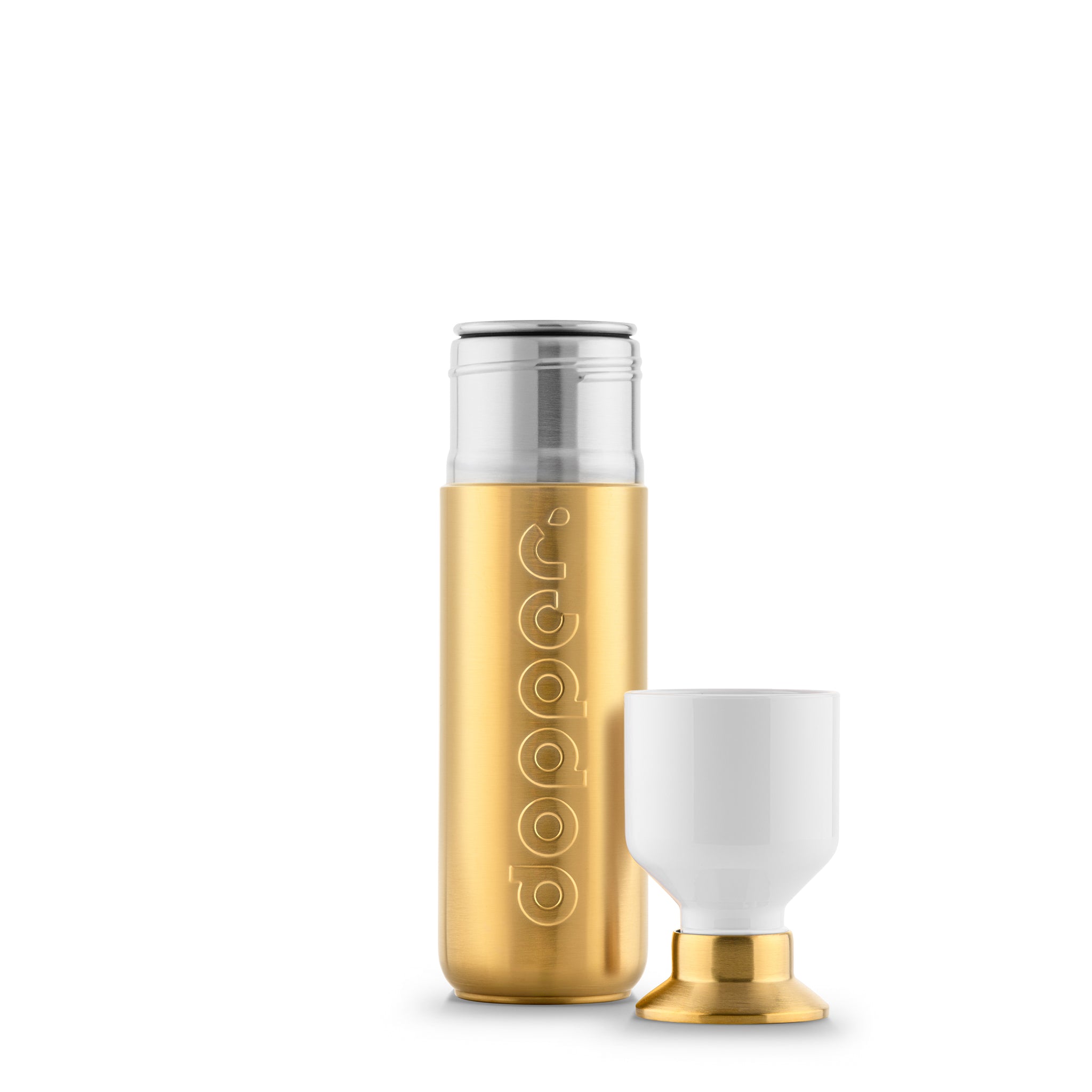 Dopper Limited Edition Steel Gold 490ml│art. 6187│fles en losse beker