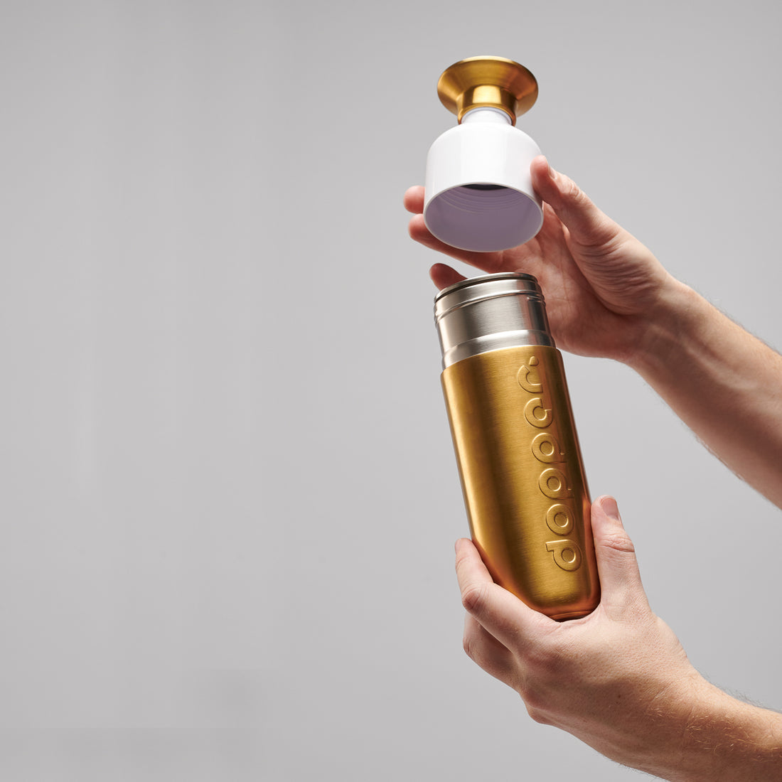 Dopper Steel Limited Edition Gold│Waterfles 800ml│art. 6088│vooraanzihct met Lim. Ed. teken