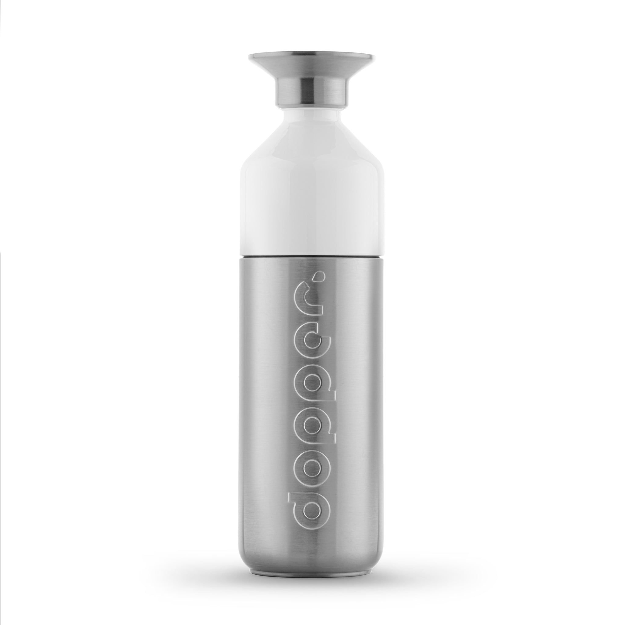 Dopper Steel Limited Edition│Waterfles 800ml│art. 7243│vooraanzicht met witte achtergrond