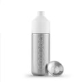 Dopper Steel Limited Edition│Waterfles 800ml│art. 7243│vooraanzicht met dop naast fles