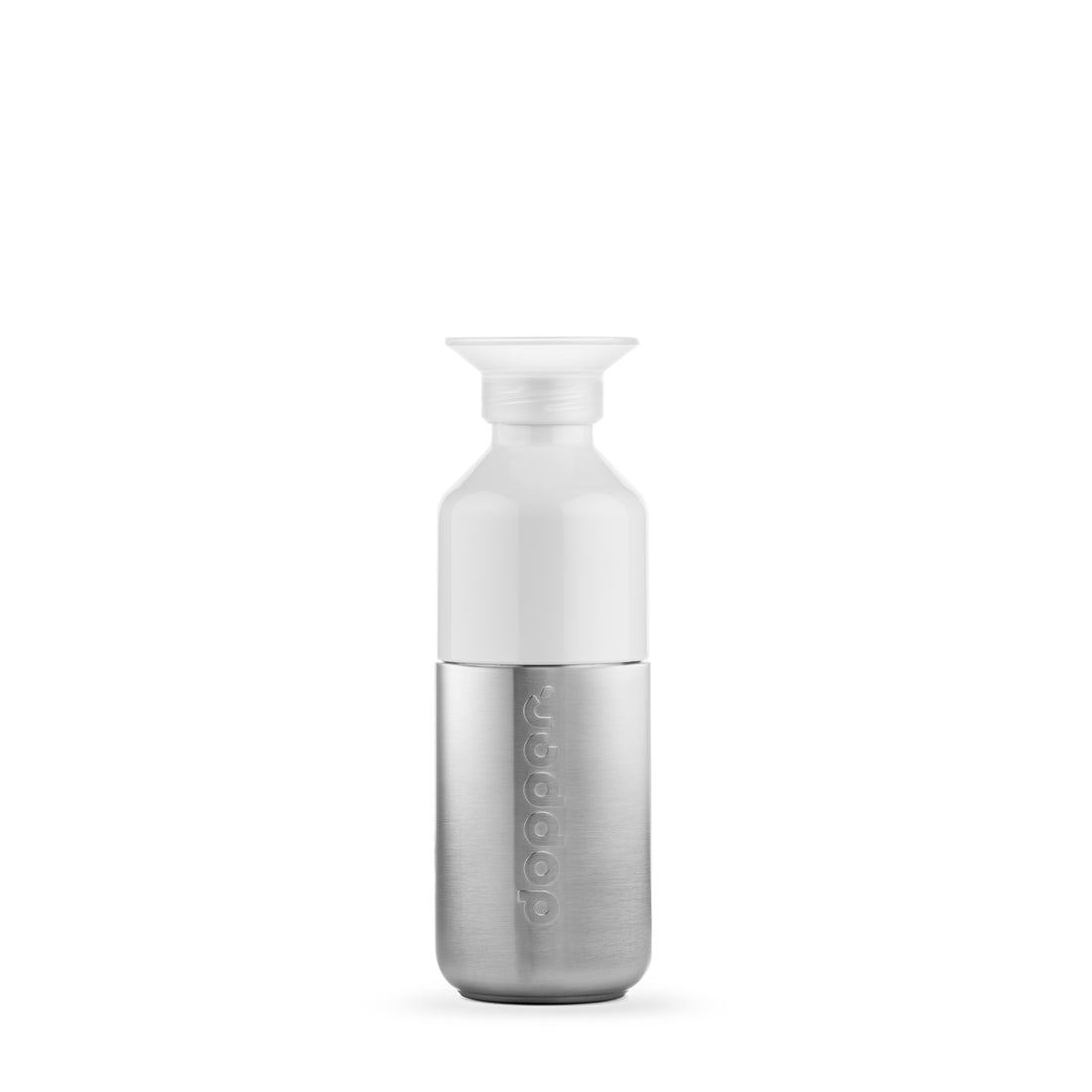 Dopper Steel 350ml│Waterfles RVS│art. 4756│voorkant met witte achtergrond