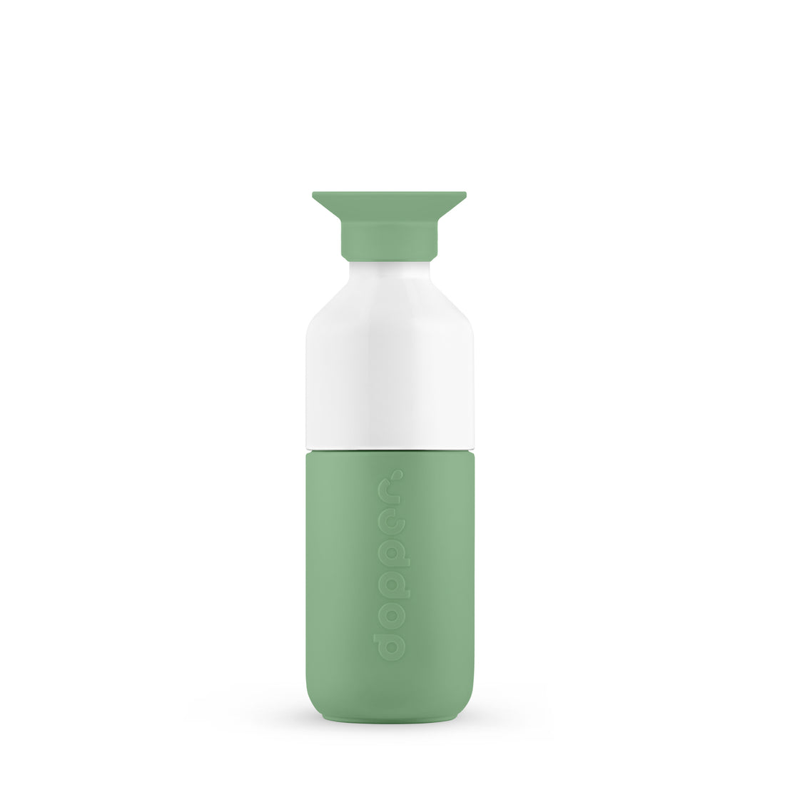 Dopper Steel Fresh Green│Drinkfles 350ml│art 7337│vooraanzicht met witte achtergrond
