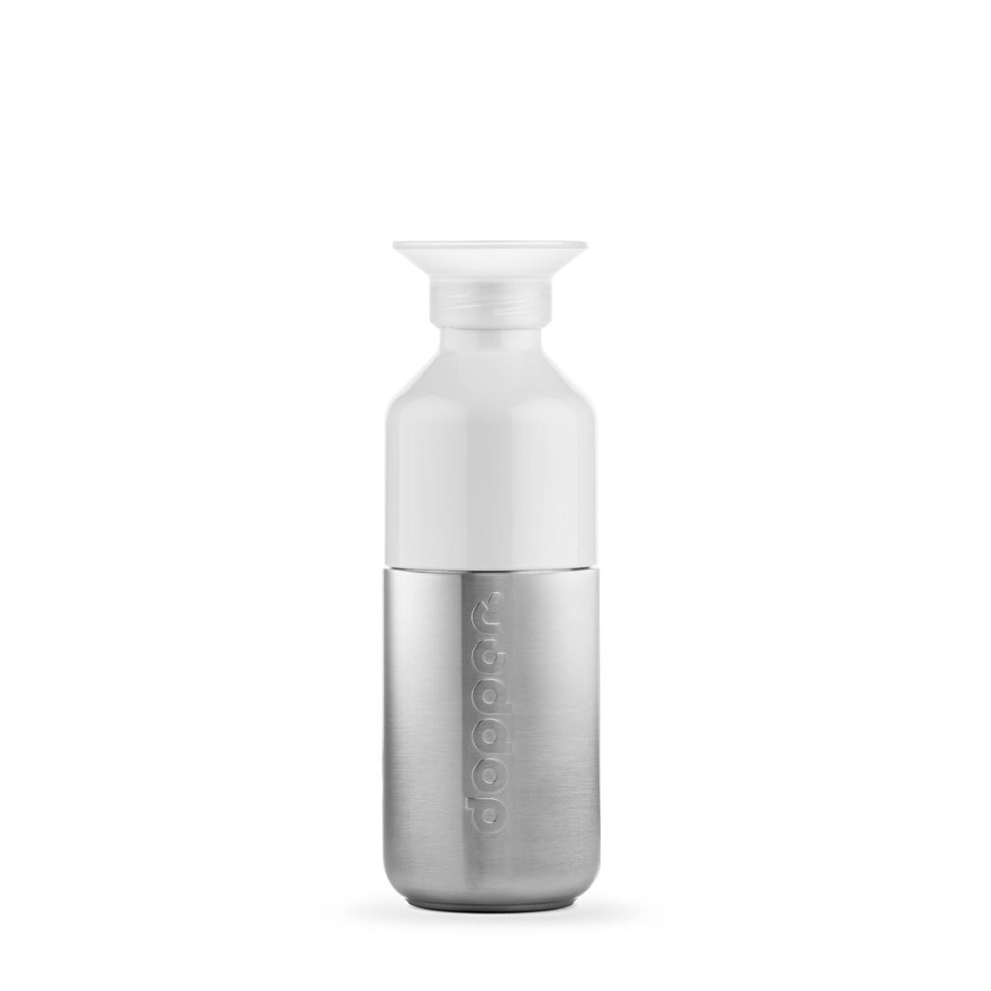 Dopper Steel 350ml│Waterfles RVS│art. 4756│vooraanzicht met witte achtergrond