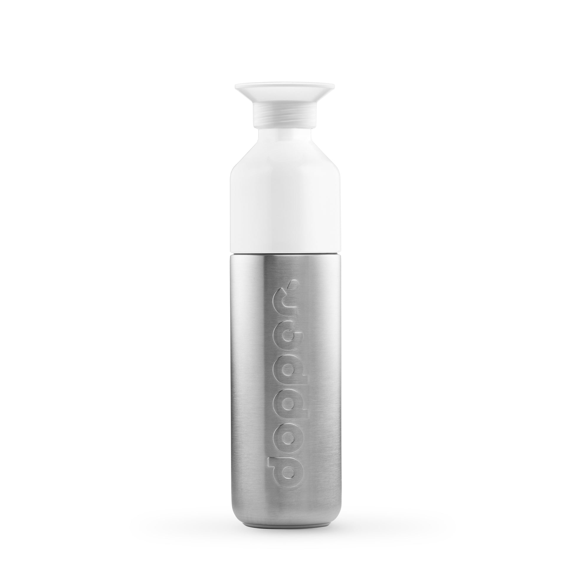 Dopper Steel 490 ml│Waterfles RVS│art. 0772│voorkant met witte achtergrond