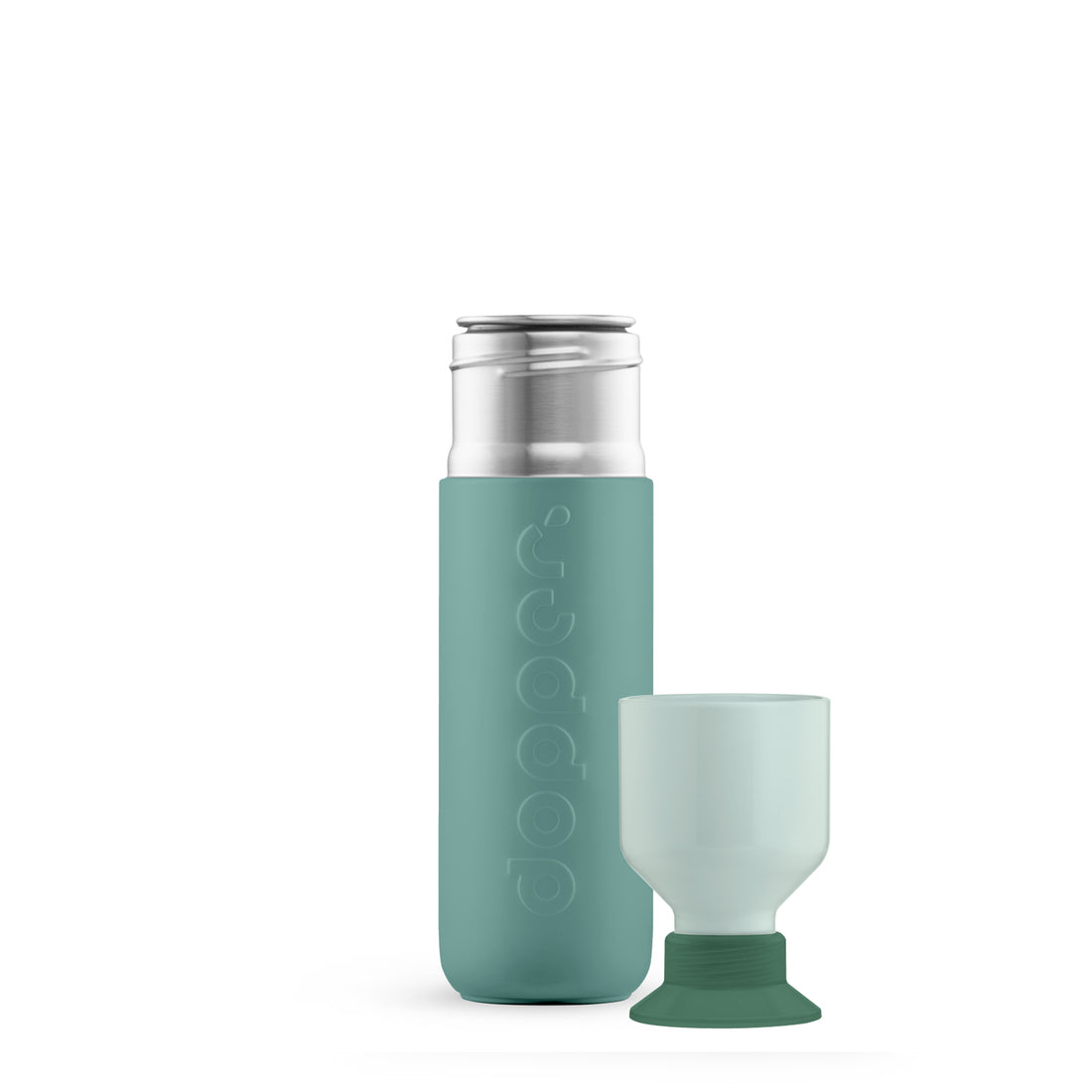 Dopper Steel Waterfles 490 ml Canopy Green (groen) - vooraanzicht