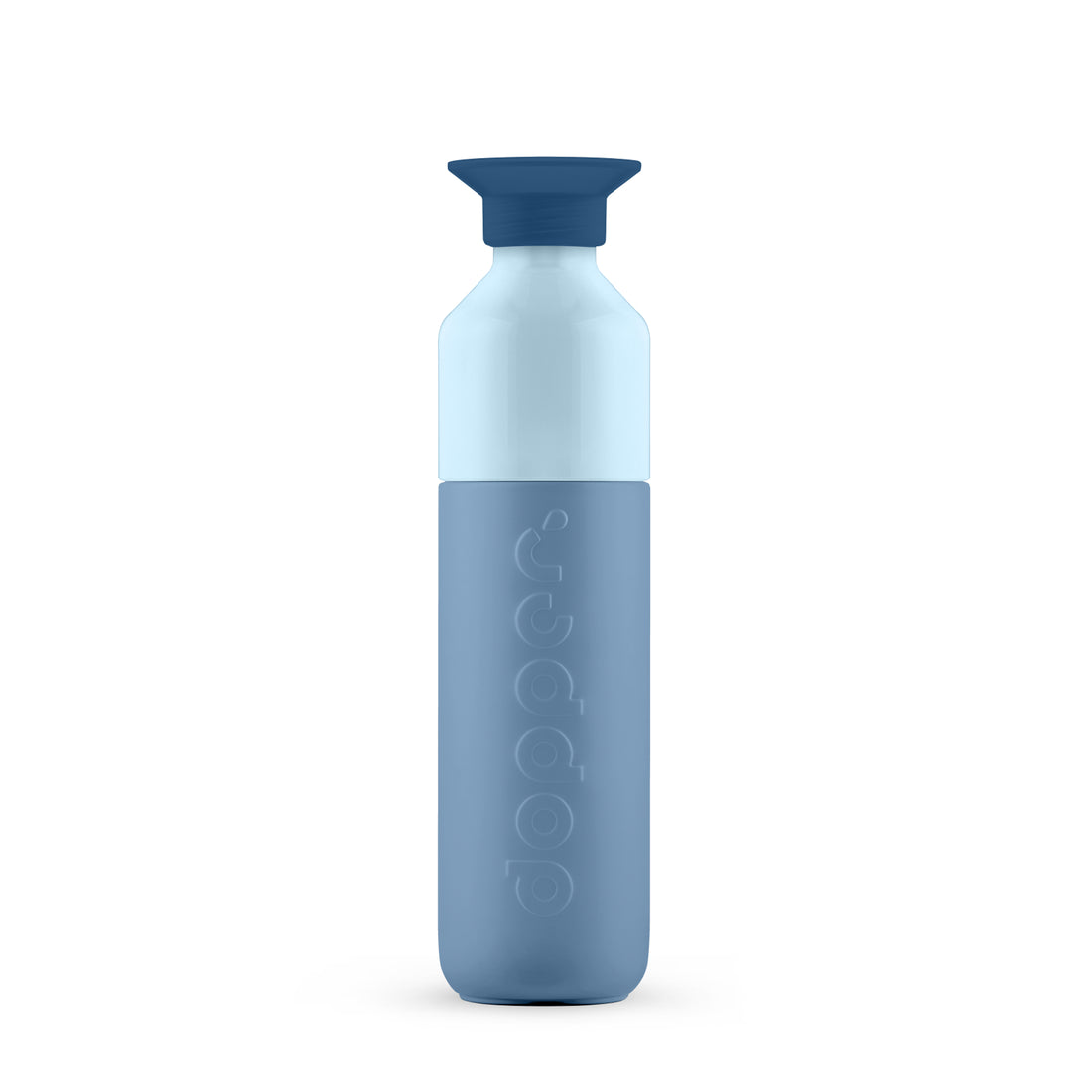 Dopper Steel Waterfles 490 ml Coastal Blue (blauw) - vooraanzicht