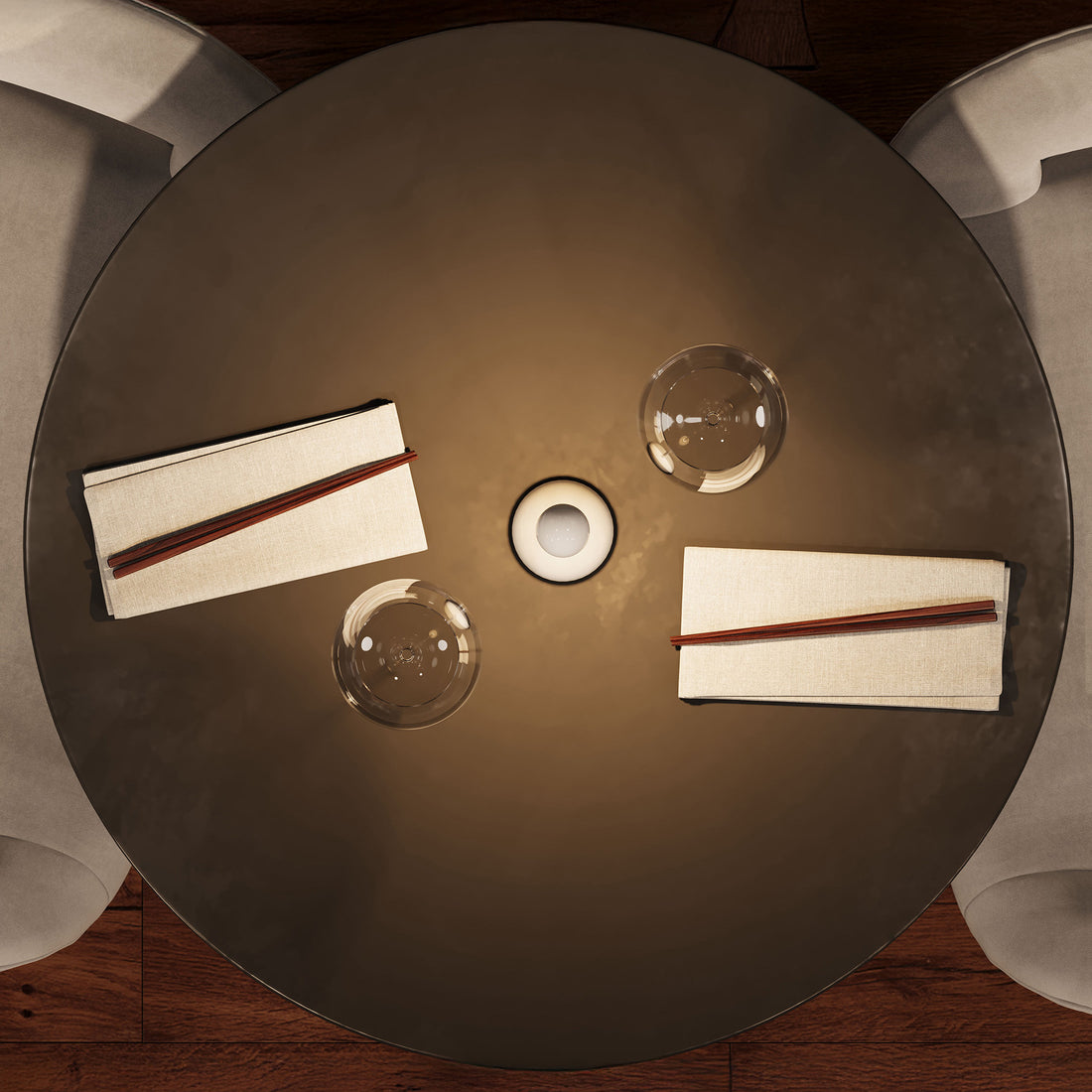 Elba Oplaadbare Tafellamp Ivoor│Villeroy & Boch│art. 97312│vooraanzicht