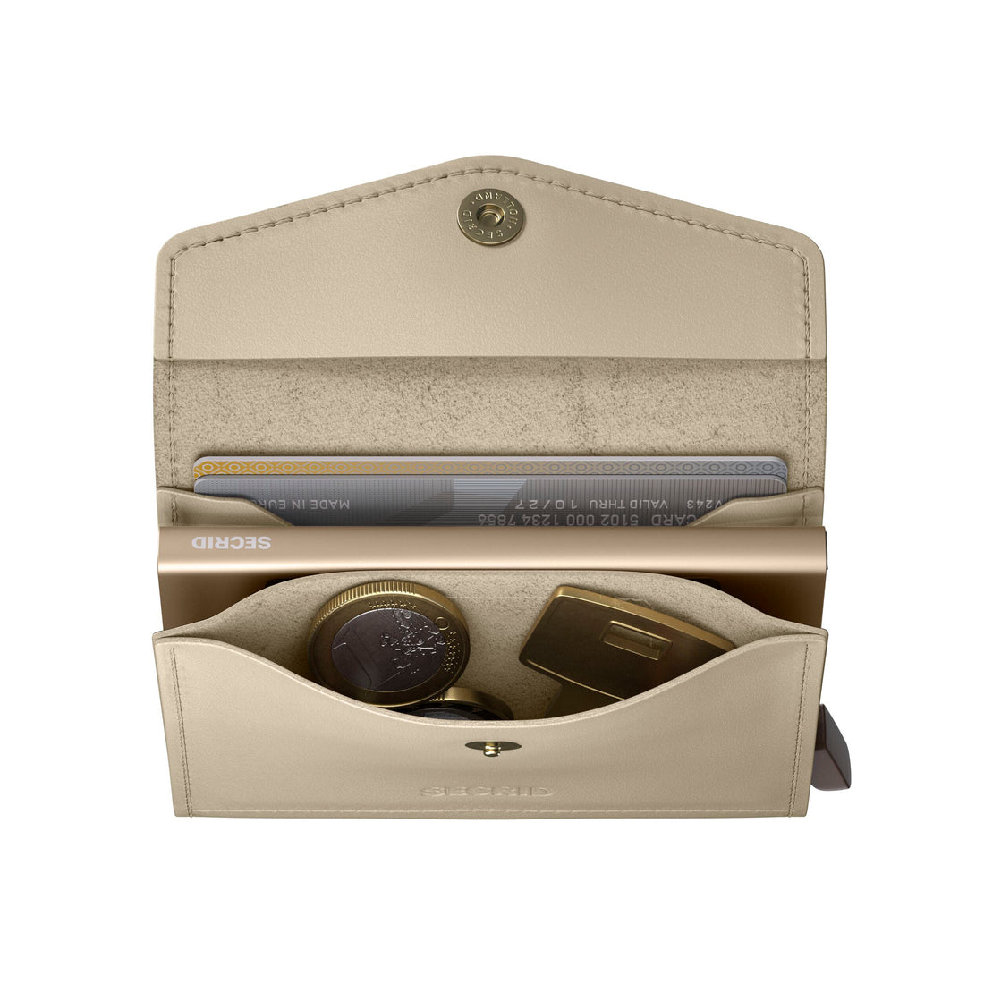 Secrid Envelope Wallet Original│art. EOR-LATTE│vooraanzicht schuin