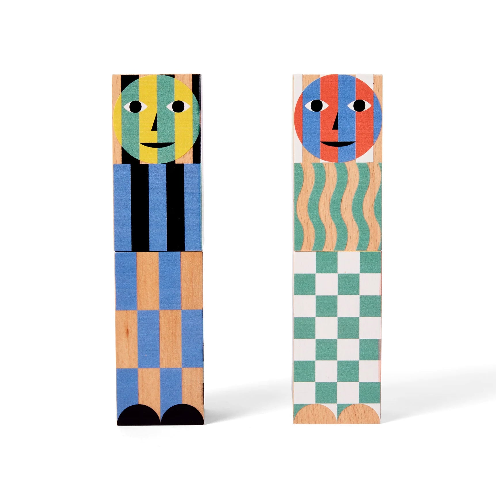 Peper & Zoutmolen Everybody Wit en Zwart naast elkaar│Areaware│vooraanzicht