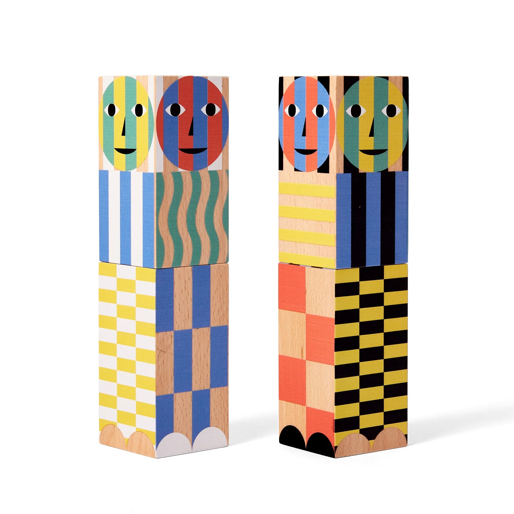 Peper & Zoutmolen Everybody Areaware│Witte en Zwarte versie vooraanzicht schuin