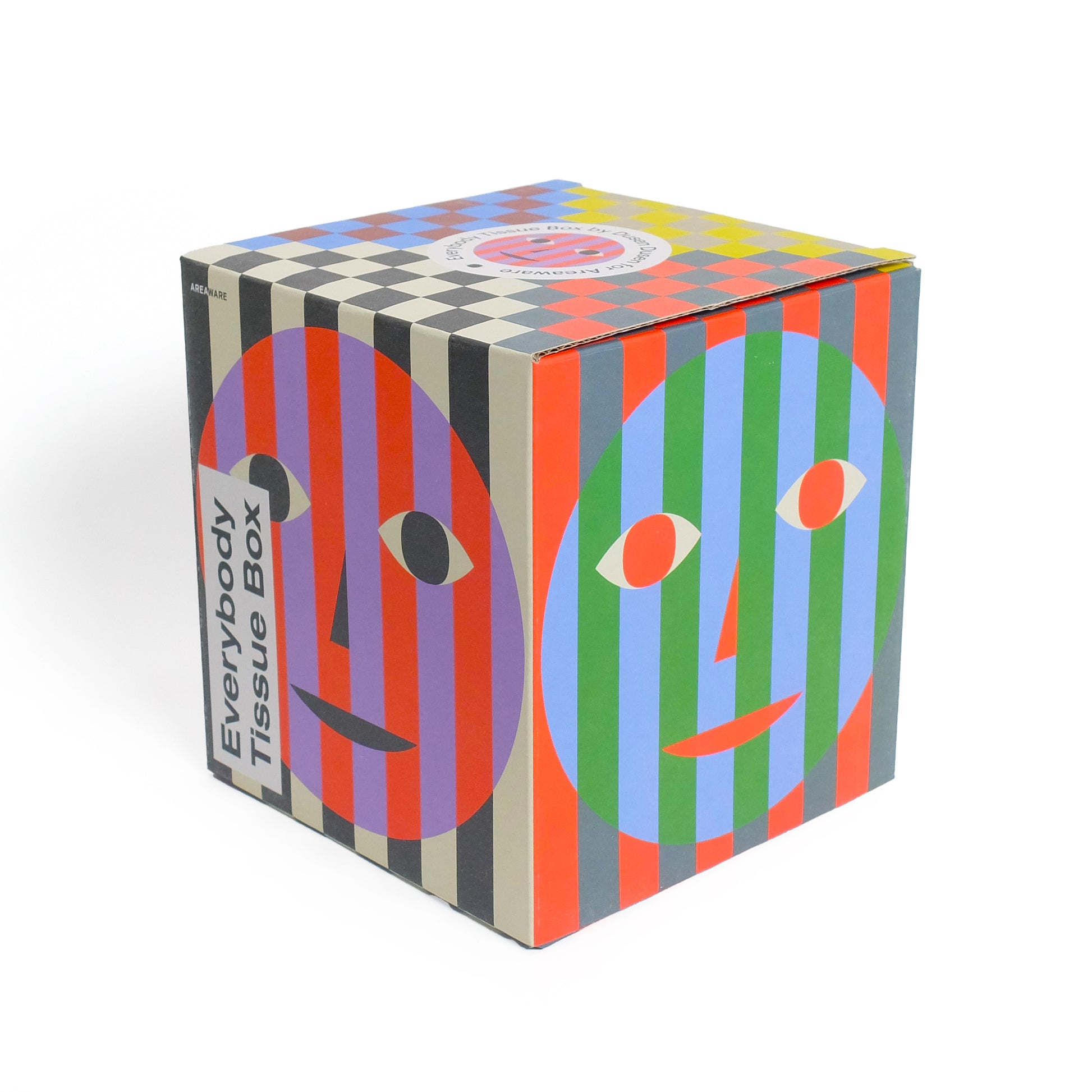 Everybody Tissue Box Holder│Dusen Dusen│Areaware│art. DDHETB│verpakking